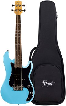 FLIGHT Mini Bass Lite BL - Бас-гитара уменьшенная MINI BASS LITE BL