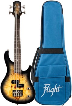 FLIGHT Mini Bass PBR - Бас-гитара уменьшенная MINI BASS PBR