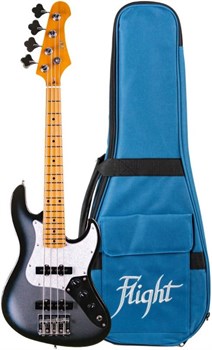 FLIGHT Mini JB Moonburst - Бас-гитара уменьшенная MINI JB MOONBURST