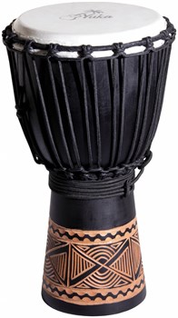 YUKA DJWN08-16BK3 - Джембе с веревочной настройкой DJWN08-16BK3