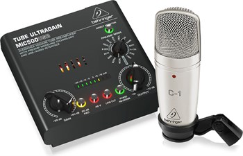 BEHRINGER VOICE STUDIO Комплект: предусилитель и микрофон VOICE STUDIO