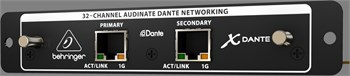 BEHRINGER X-DANTE Модуль расширения для X32 X-DANTE