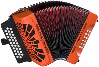 HOHNER Compadre GCF orange - Аккордеон диатонический A48251