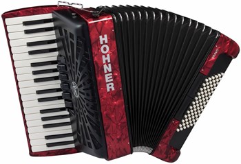 HOHNER Bravo III 72 red - Аккордеон 3/4 A16632