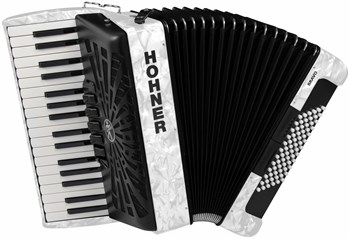 HOHNER Bravo III 72 white - Аккордеон 3/4 A16612