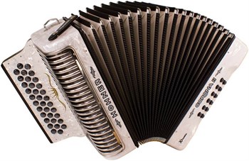 HOHNER Corona II XTREME GCF white - Аккордеон диатонический A5423