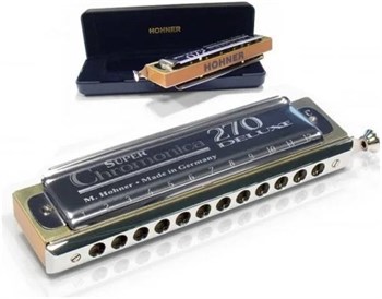 HOHNER Super Chromonica 270 Delux 270/48 C - Губная гармоника M754001