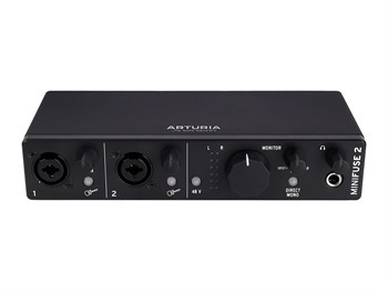 Arturia MiniFuse 2 Black Аудиоинтерфейс MiniFuse 2 Black-1