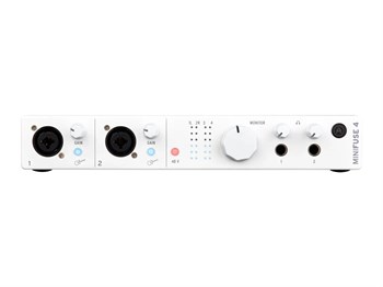 Arturia MiniFuse 4 White Аудиоинтерфейс MiniFuse 4 White-1
