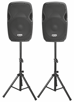 XLINE PRA-12 SET Акустический комплект: активная АС 12" с USB/SD/Bluetooth/FM, пассивн. АС 12", 2 ст PRA-12 SET