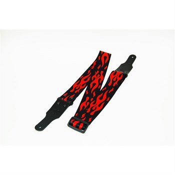 Fidel FL40170PA PolyArt Ремень для гитары, полиэстер, китайский огонь FL40170PA