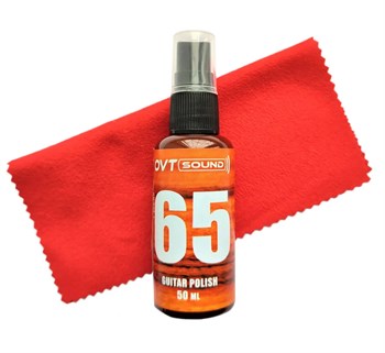 Ovtsound OVT-pol.50ml Полироль для гитары, салфетка в комплекте, 50мл OVT-pol.50ml