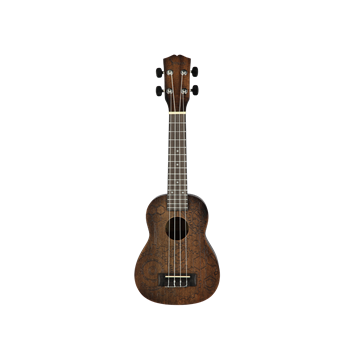 Shinobi G-21/WT сопрано-укулеле с авторским рисунком G-21/WT