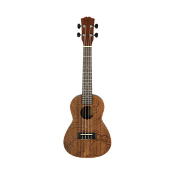 Shinobi G-24/MP концерт-укулеле авторским рисунком G-24/MP