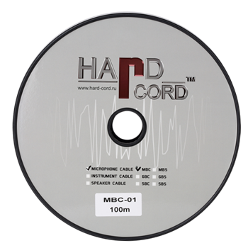 Hardcord MBC-01 микрофонный кабель, 100м MBC-01