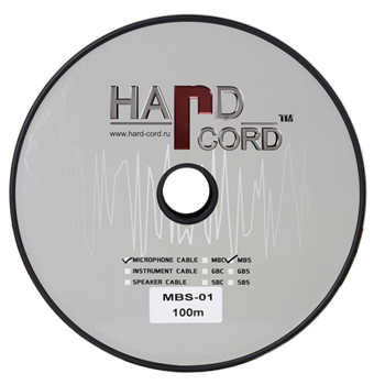 Hardcord MBS-01 микрофонный кабель, 100м MBS-01