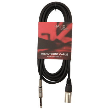 Hardcord MCS-50 микрофонный кабель XLR(M)-Jack mono 6,3mm  5m MCS-50