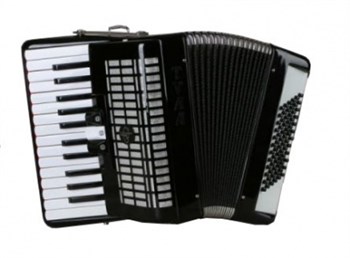 Тульская Гармонь A-8-BK Аккордеон "Тула" 26х72-II-3, черный A-8-BK