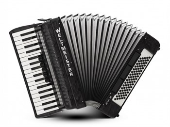 Weltmeister Achat-III-80/34-BK Achat 80 Аккордеон 34/80/III/5/3, черный, с ремнями и чехлом Achat-III-80/34-BK