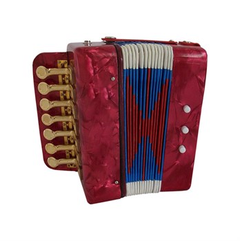 Aurus UC102-RED Аккордеон кнопочный сувенирный, красный UC102-RED