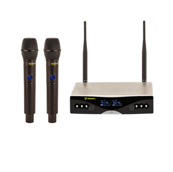Radiowave UHM-402 радиосистема с 2 ручными микрофонами UHM-402