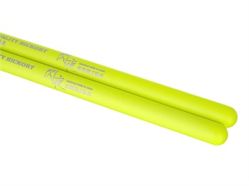 HUN 10101003001(10101003031) Fluorescent Series 5A Барабанные палочки, желтые, орех гикори 10101003001