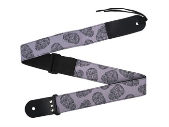 MEZZO MZ-RG-5skull2 Ремень для гитары, череп2 MZ-RG-5skull2