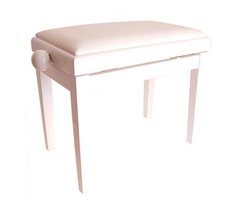 Rin HY-PJ018B-GLOSS-WHITE Банкетка, вельвет, белый/белый HY-PJ018B-GLOSS-WHITE