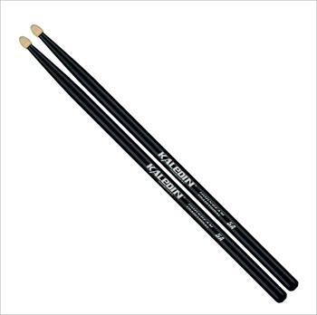 Kaledin Drumsticks 7KLHBBK5A Black 5A Барабанные палочки, граб, флуоресцентные 7KLHBBK5A
