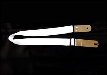 MEZZO MZ-RGU-35wh Ремень для классической гитары/укулеле, белый MZ-RGU-35wh
