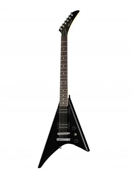 Caraya E233BK Электрогитара "стрела" V-образная, черная E233BK
