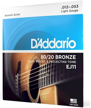 D'addario EJ11 - Струны для акустической гитары EJ11