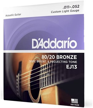 D'addario EJ13 - Струны для акустической гитары EJ13