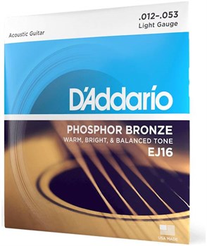 D'addario EJ16 - Струны для акустической гитары EJ16