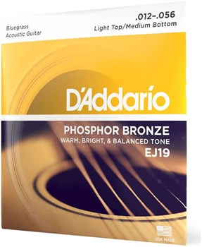 D'addario EJ19 - Струны для акустической гитары EJ19
