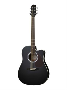 Naranda DG220CEBK Акустическая гитара со звукоснимателем, с вырезом DG220CEBK