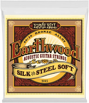 Ernie Ball 2045 Earthwood Silk & Steel Soft 11-52 - Струны для акустической гитары P02045