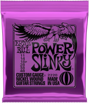 Ernie Ball 2220 Nickel Wound Slinky Power 11-48 - Струны для электрогитары P02220