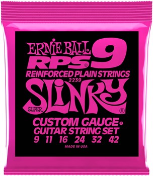 Ernie Ball 2239 RPS Nickel Wound Slinky Super 9-42 - Струны для электрогитары P02239