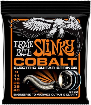 Ernie Ball 2722 Cobalt Slinky Hybrid 9-46 - Струны для электрогитары P02722