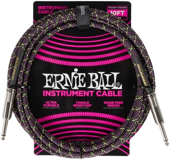 ERNIE BALL 6427, 3.05м - Инструментальный кабель P06427