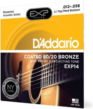 D'addario EXP14 - Струны для акустической гитары EXP14
