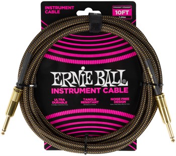 ERNIE BALL 6428, 3.05м - Инструментальный кабель P06428