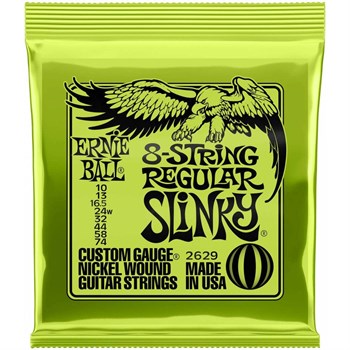 ERNIE BALL 2629 Nickel Wound Slinky Regular 10-74 - Струны для 8 струнной электрогитары P02629