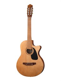 АККОРД ACD-41A-34d-LN Акустическая гитара, с вырезом, цвет светлый орех, глянцевая ACD-41A-34d-LN