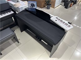 Lutner Aka-017W Накидка для цифрового пианино универсальная бархатная, белая Aka-017W