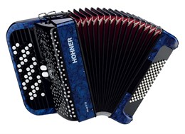 Hohner A4264 NOVA II 72 BLUE Аккордеон  кнопочный A4264