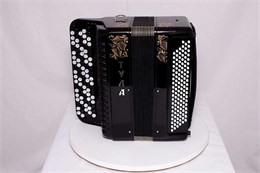 Тульская Гармонь BN-50-BK Баян ученический двухголосный 92/55х120/50-II с готово-выборным акком BN-50-BK