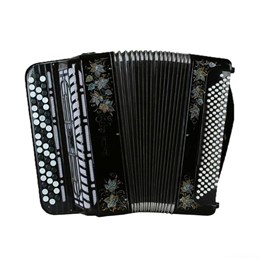 Тульская Гармонь BN-53-BK Баян ученический двухголосный 