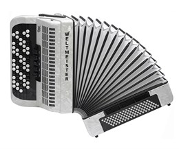 Weltmeister Romance703-III-96/70-WH Romance 703 Аккордеон кнопочный 70/96/III/5/3, белый Romance703-III-96/70-WH